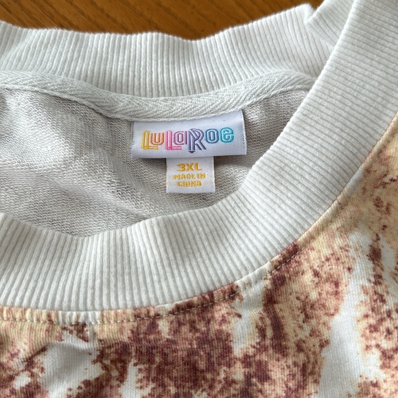 French Terry Oversized Top 3X - Picture 3 of 5